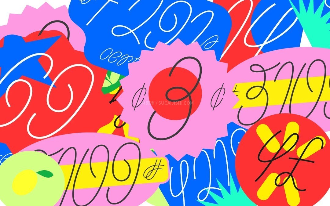 Tangley 艺术展示西文字体